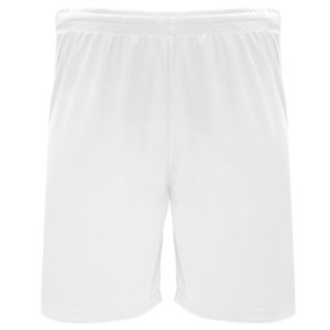 pantalón corto blanco  personalizado